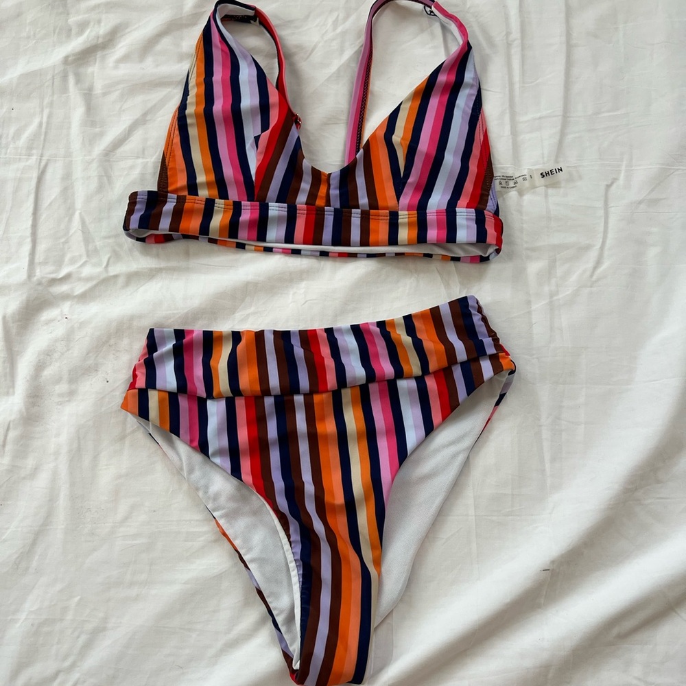 stripped bikini